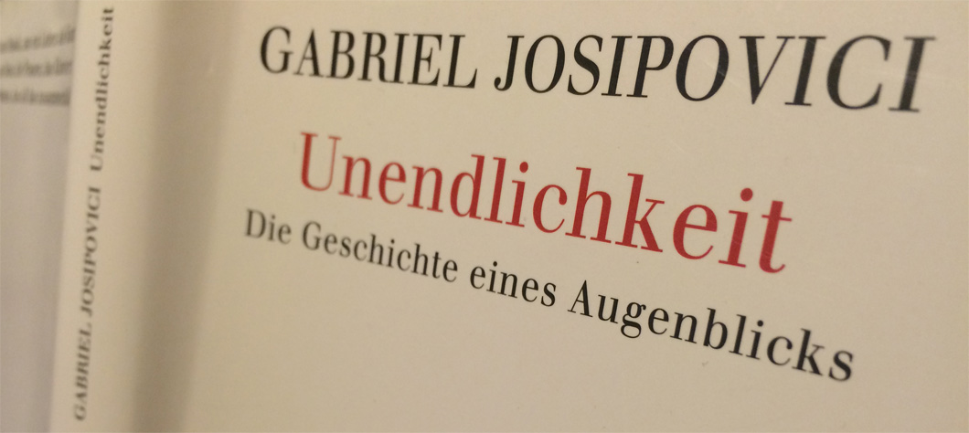 ”Unendlichkeit“ von Gabriel Josipovici ist im ”Jung und Jung“ Verlag erschienen